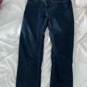 Classic Blue Straight Leg Jeans